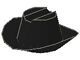 3629-11 Cowboyhoed (klassiek) zwart NIEUW *0L0000