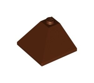 3675-88 Dakpan 33 graden hoek 3x3 BUITENZIJDE bruin, roodachtig NIEUW *1L000