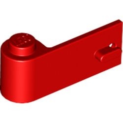 3822-5G Autodeur 1x3x1 links rood gebruikt *1L385