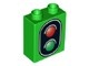 4066pb276-36G DUPLO steen 1x2x2 Sein groen, helder gebruikt *