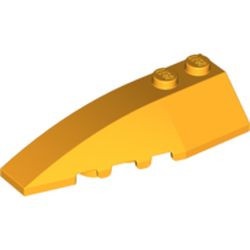 41748-110 Steen, wig 6x2 links oranje, lichthelder NIEUW *0L000