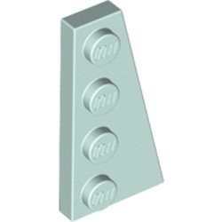 41769-152 Wig plaat 4x2 rechts aqua, licht NIEUW *1L228