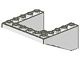 4228-1G Omgekeerde dakpan 33 graden 5x6x2 wit gebruikt *