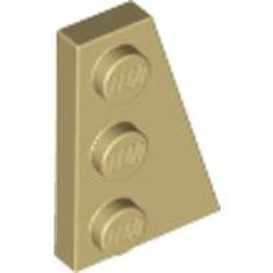 43722-2 Wig plaat 2x3 rechts crème NIEUW *1L000