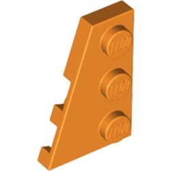 43723-4G Wig plaat 2x3 links oranje gebruikt *1L000