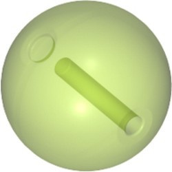 54821-108 Bal (Zamor Sphere) transparant heldergroen NIEUW *0D001