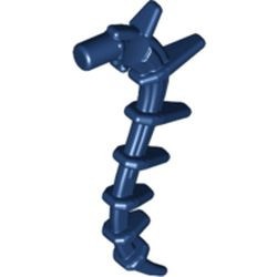 55236-63 Liaan van zeewier / Bionicle staart blauw, donker NIEUW *5K000