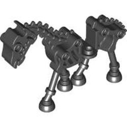 59228-11G Skelet- paard zwart gebruikt *0D000