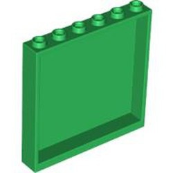 59349-6G Paneel 1x6x5 (zijkanten) groen gebruikt *1W0000