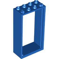 60599-7 Deurpost 2x4x6 blauw NIEUW *3D0000