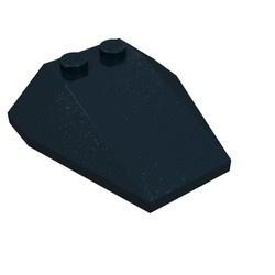 6069-11G Wig 4x4 steen twee noppen- geen inkepingen zwart gebruikt *
