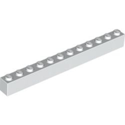 6112-1 Steen 1x12 wit NIEUW *5K0000