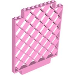 6165-104G Muur geruit 12x1x12 recht roze, helder gebruikt *