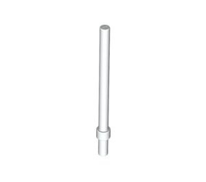 63965-1 Paal 6 noppen met stopring wit NIEUW *1L0000