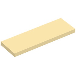 69729-2 Tegel 2x6 crème NIEUW *1L120