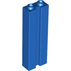 88393-7 Steen 1x2x5 MET SLEUF blauw NIEUW *5K000