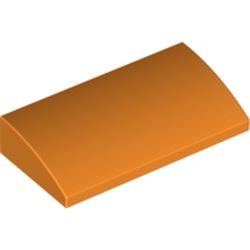 88930-4 Dakpan gebogen 2x4x2/3 geen noppen, MET bodemtubes oranje NIEUW *1L281