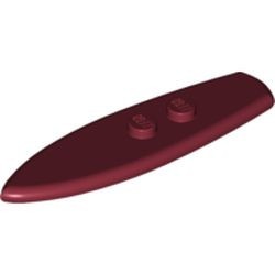 90397-59G Surfbord rood, donker gebruikt *0B0000