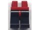 970c11-59 Benen zwart, heupen donkerrood rood, donker NIEUW *2B000