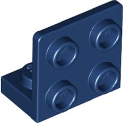 99207-63 Verbindingsplaat 1x2- 2x2 OMGEKEERD blauw, donker NIEUW *1L380