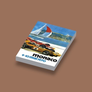 CUS3070 GP Monaco 1970 wit NIEUW *0A000