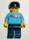 gg004G Skateboarder, middenblauw Shirt, dokerblauwe benen gebruikt *0M0000