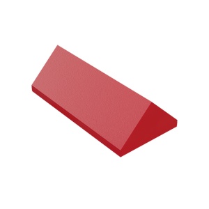 HU005 DAKPAN Nok 2x4 DUPLO compatible rood NIEUW *