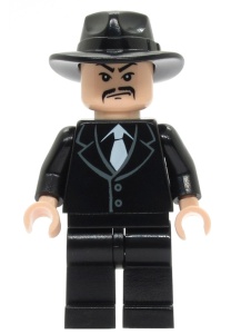 iaj027G Indiana Jones- Shanghai Gangster Snor gebruikt *0M0000