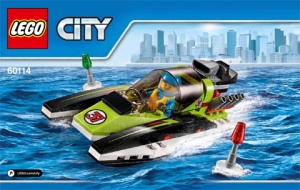 INS60114-G 60114 BOUWBESCHRIJVING- Race Boat gebruikt *