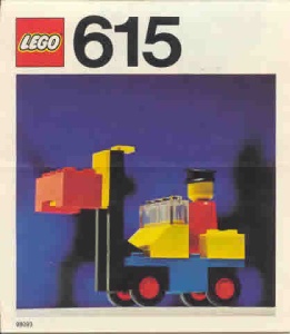 INS615-2-G 615 BOUWBESCHRIJVING Fork Lift with Driver gebruikt *LOC RB