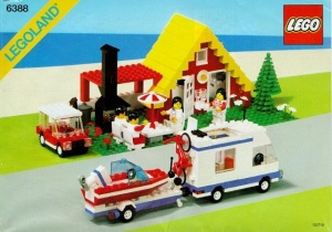 INS6388-G 6388 BOUWBESCHRIJVING- Holiday Home with Caravan gebruikt *LOC RBL