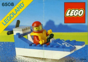 INS6508-G 6508 BOUWBESCHRIJVING- Wave Racer gebruikt *LOC RBL