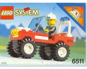INS6511-Gb 6511 BOUWBESCHRIJVING- Rescue Runabout MET GAATJES gebruikt *LOC RBS