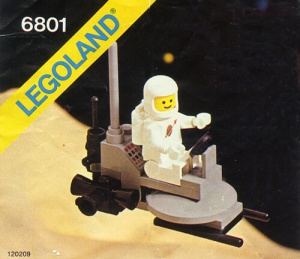 INS6801-G 6801 BOUWBESCHRIJVING- Moon Buggy gebruikt *LOC RBL