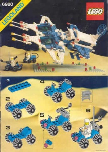 INS6980-G 6980 BOUWBESCHRIJVING- Galaxy Commander gebruikt *LOC RBL