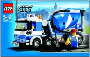 INS7990-G 7990 BOUWBESCHRIJVING- Cement Mixer gebruikt *LOC M4