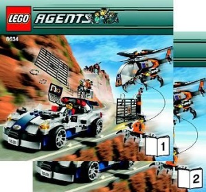 INS8634-G 8634 BOUWBESCHRIJVING- Agents Mission 5 gebruikt *