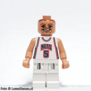 nba047 NBA Jason Kidd, New Jersey Nets #5 (witte Uniform) NIEUW *0M0000