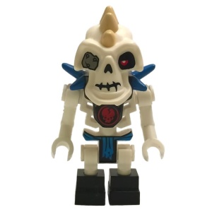 njo003G Ninjago: Nuckal- verticale handclips gebruikt *0M0000