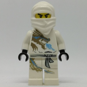 njo018G Ninjago: Zane DX gebruikt *0M0000