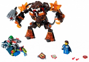 Set 70325-G - Nexo knights: Infernox captures the Queen geen doos I/97%- gebruikt