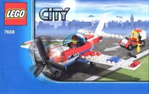 Set 7688 - Airport: Sports Plane- Nieuw