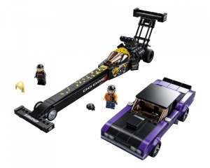 Set 76904 Mopar Dodge SRT Top Fuel Dragster and 1970 Di\odge Challanger NIEUW B036