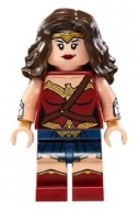 sh221 Wonder Woman- Donkerbruin haar NIEUW *0M0000