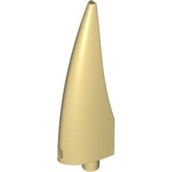 11089-2 Flexibele hoorn middengroot hol crème NIEUW *0K000