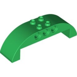11290-6 Dakpan gebogen 2x8x2 (oa vliegtuig cabine) groen NIEUW *1L000