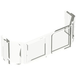 17457-12 Glas 2x6x2 voor in frame 17454 transparant NIEUW *