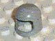 193au-9G Helm oude type lichtgrijs (klassiek) gebruikt *0L0000
