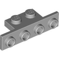 2436-86G Verbindingsplaat 1x2- 1x4 (kan ook 28802 zijn) grijs, licht (blauwachtig) gebruikt *1L361