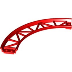 25061-5 Baan rollercoaster 90 graden gebogen rood NIEUW *